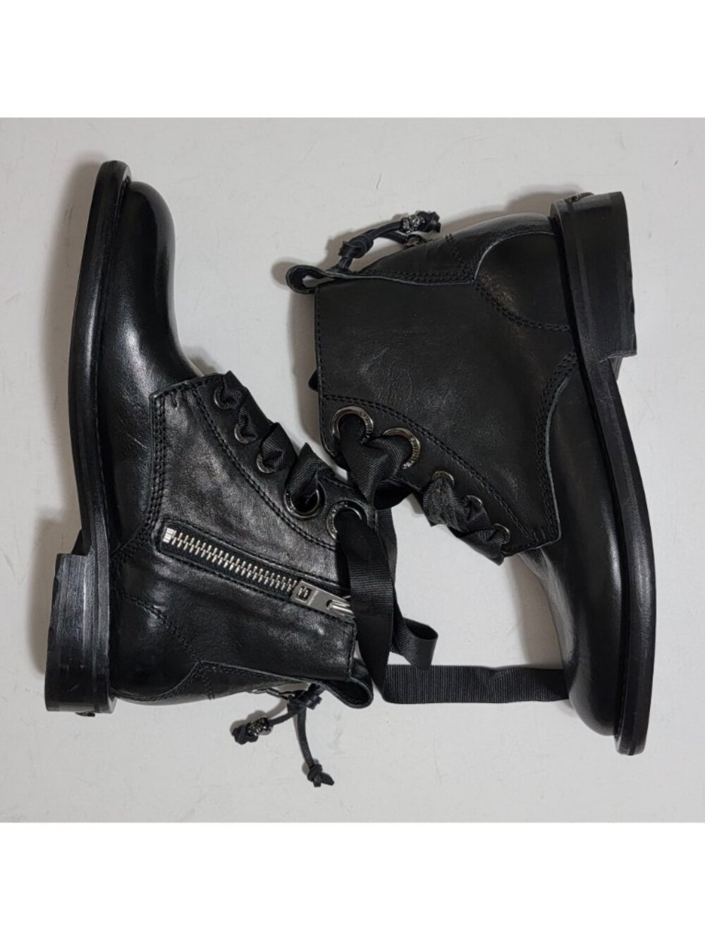 NEW Zadig & Voltaire Laureen Roma Boots Whimsygoth Designer Grunge Womens 6.5 - Picture 6 of 8